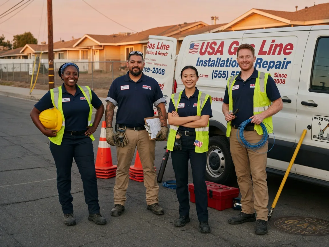 Gas Line Installation company in Wrightsville, GA